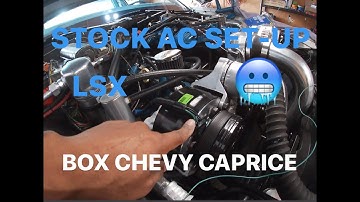 How To Maintain Stock AC Wiring/Set-up In A LS Swap Box Chevy or Old School GM Car or Truck | LSX