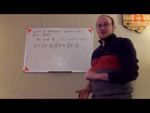 Writing a Polynomial