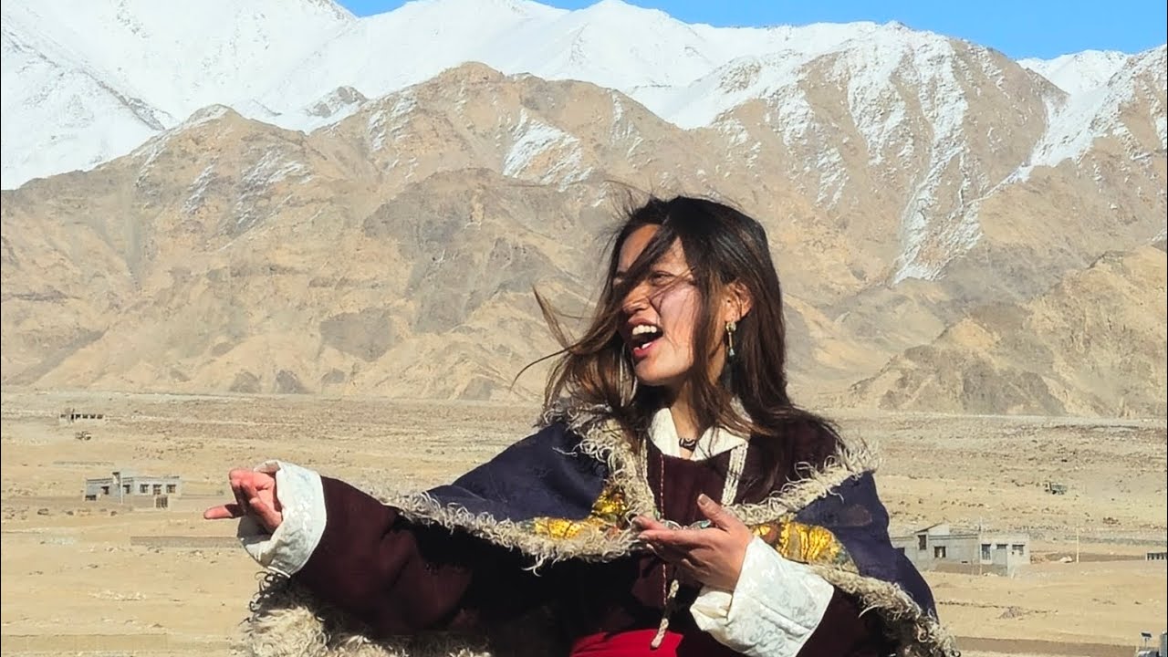 Dance on Nomey gobong (ནོ་མོའི་མགོ་བོཨང་།)Ladakh folk song 