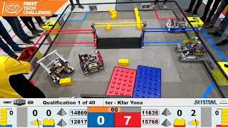 Quals 1 | Israel Tournament Center 2019-20