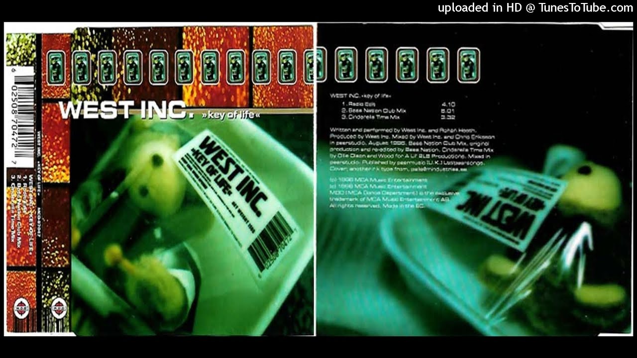 West Inc. Key of Life (Radio Edit 1996) YouTube