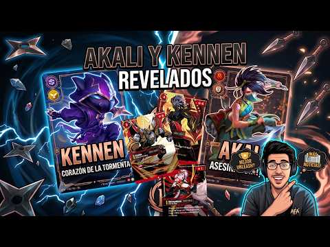 ¿KENNEN y AKALI van a ROMPER el Meta? ⚡ | Análisis Nuevas Leyendas de Riftbound