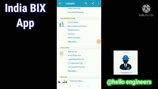 Best App for learning  ( India BIX  ) | online test| All Engineering students and others screenshot 3