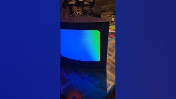 Degaussing a CRT with a magnet wand