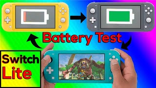 Nintendo Switch Lite Ultimate Battery Test and Comparison to Standard Nintendo Switch screenshot 4