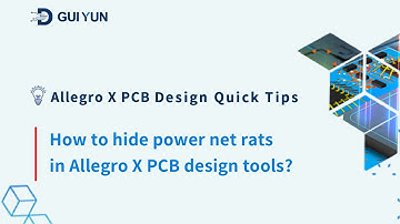 How to hide copper shapes in Allegro X PCB design tools?
