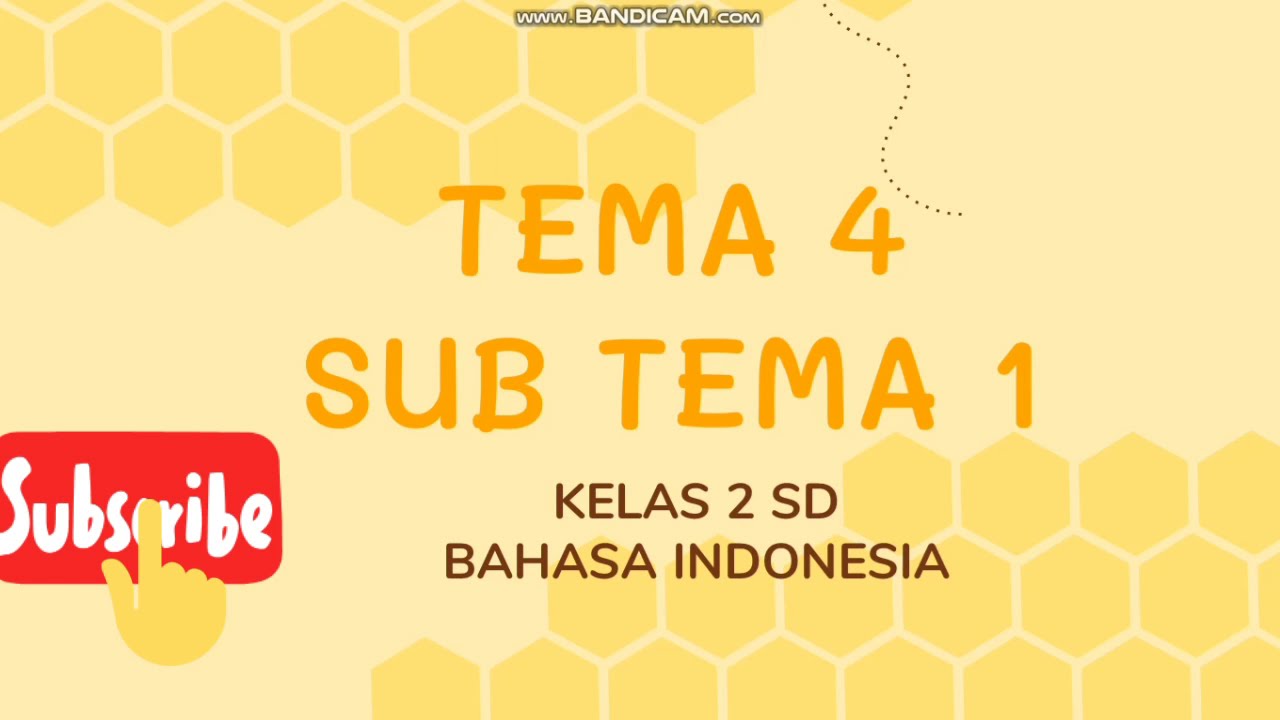 Membuat Laporan Sederhana Bahasa Indonesia Kelas 2 Sd Tema 4 Sub Tema 1 Youtube