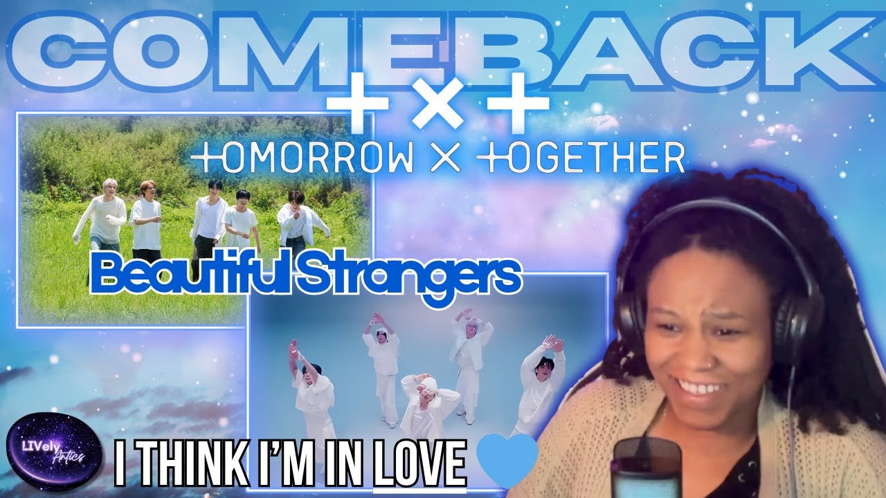 TXT 'Beautiful Strangers' Reaction | I'M IN LOVE 😍