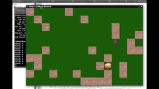 Golem Python Framework - control by arrow keys
