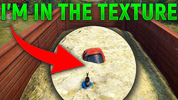 RUST how to get into train textures and be invisible in rust. bug/glitch