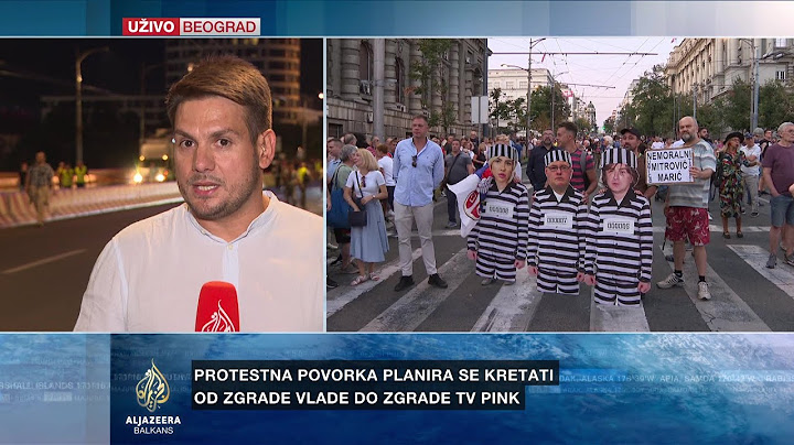 Zahtjevi za održavanje vanrednih izbora s protesta u Beogradu