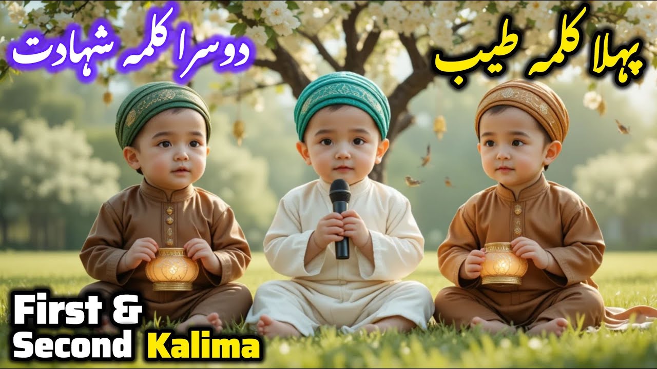 Пехла Калма Тайяб | Досра Калма Шахадат | 1-й и 2-й Калимы | Исламские калимасы по-арабски 