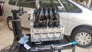 Citroën Xsara Picasso 1.6 2011 - Weak and Smoking Engine - Complete Engine Overhaul