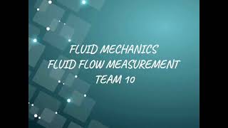 Celebrity Team 10 Sample Problem: Flow Measurement Net Worth