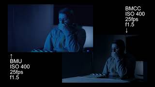 BMCC 2.5k and BM URSA MP 4.6k ISO Comparison and Final Lighting Test (ungraded)
