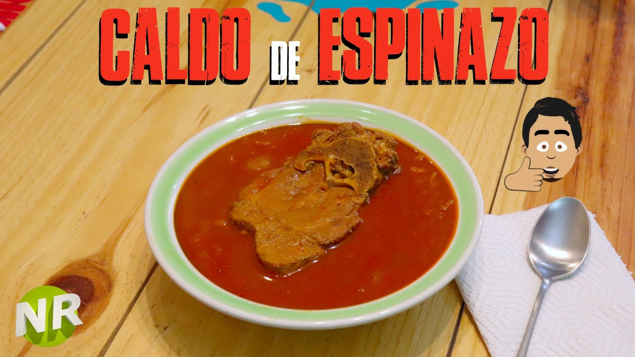 Como Hacer Caldo De Espinazo Facil y Rapido Receta Caldo De Espinazo Que  Hacer De Comer Hoy Noecillo - YouTube