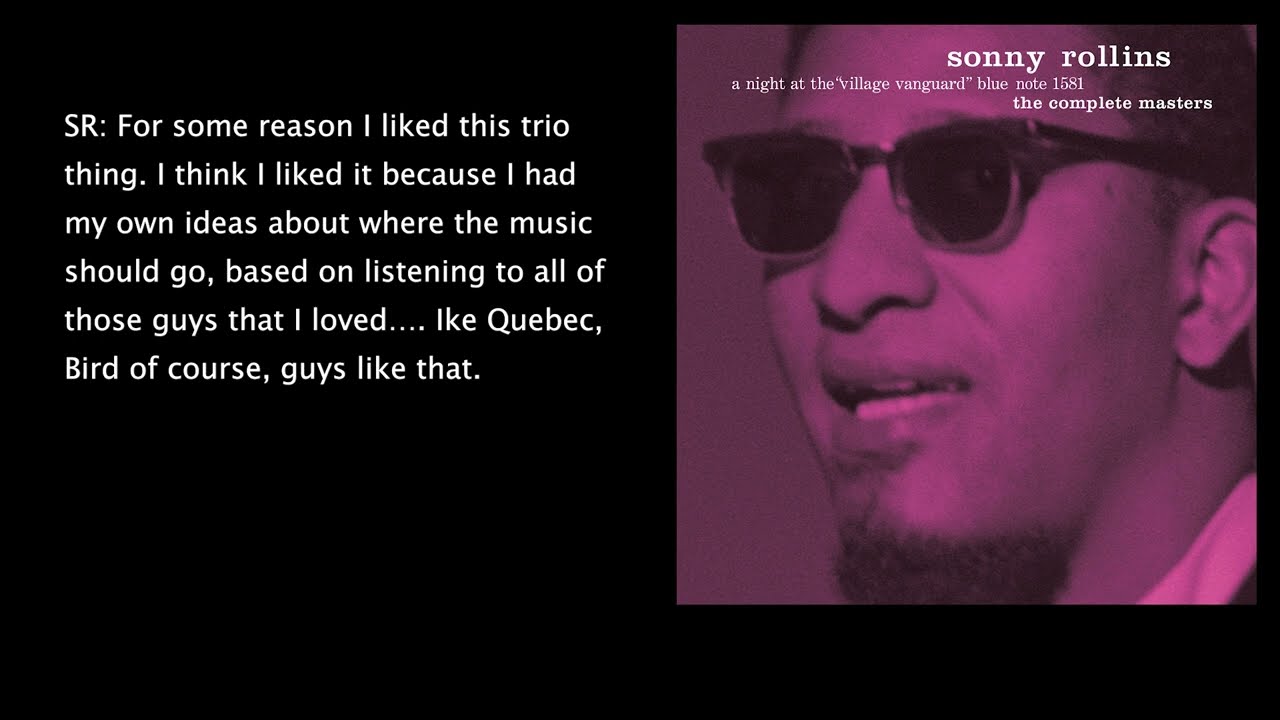 SPECIAL TONE POET VINYL EDITION OF SONNY ROLLINS 