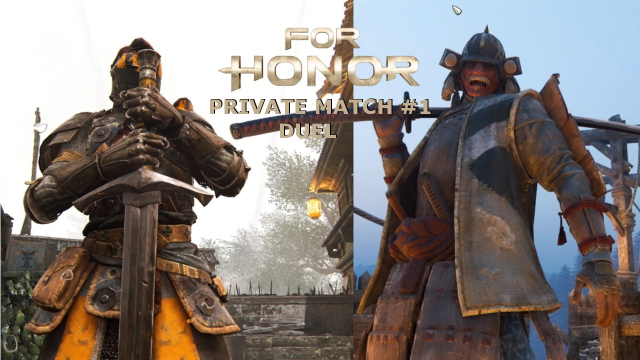 For Honor Hun Private Match #1 - YouTube
