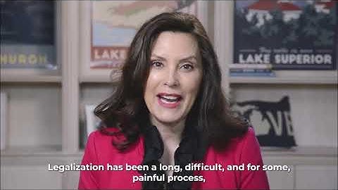 Governor Gretchen Whitmer Speaks At 2021 Hash Bash