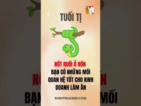 Video Kiểm tra ngay nốt ruồi ở vị trí nào thì tốt cho 12 con... - youtube