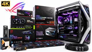 DREAM ASUS ROG ASTRAL RTX 5090D GAMING PC BUILD | RYZEN 9 9950X3D | ASUS ROG Hyperion GR701