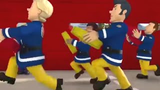Fireman Sam Us The Big Firefighter Race Best Moments Fire Rescue Kids Movie