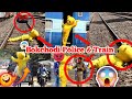 Teddy Bear Bakchodi With Police & Train | Teddy Bear Prank | Funny Reaction🤣|India Assam♥️|Am Action