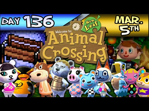 Animal Crossing: New Leaf – Day 136 – Mar. 5 – Blah Days!