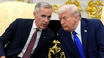 WATCH: Trump talks 'love' and 'conflict' while hosting Carney in White House