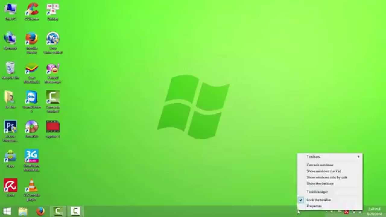 Classic Start Menu on windows 8.1