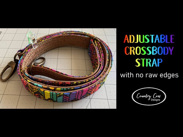 How to Make an Adjustable Purse Strap- Tutorial by Crafty Gemini 