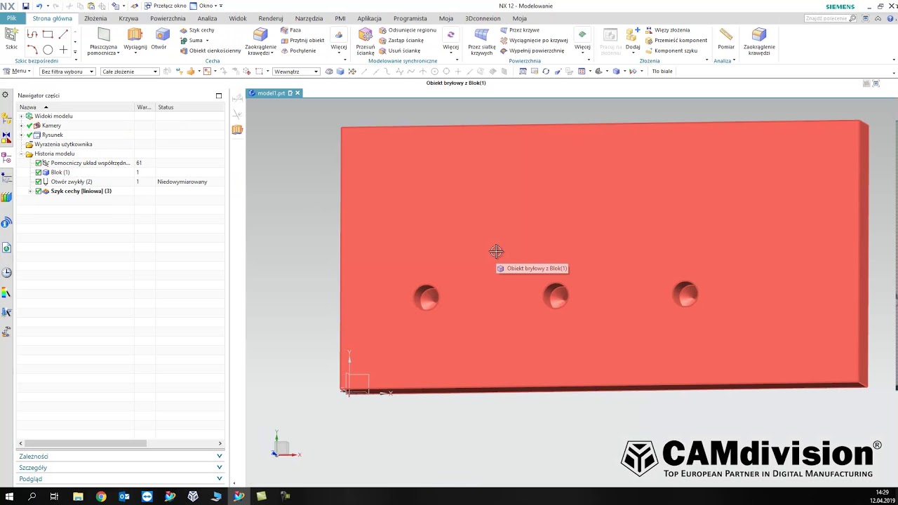 Tabela Otworów Wstawiania Pasowania