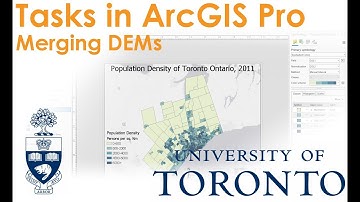 Tasks in ArcGIS Pro: Merging Multiple DEMs into A Single Raster