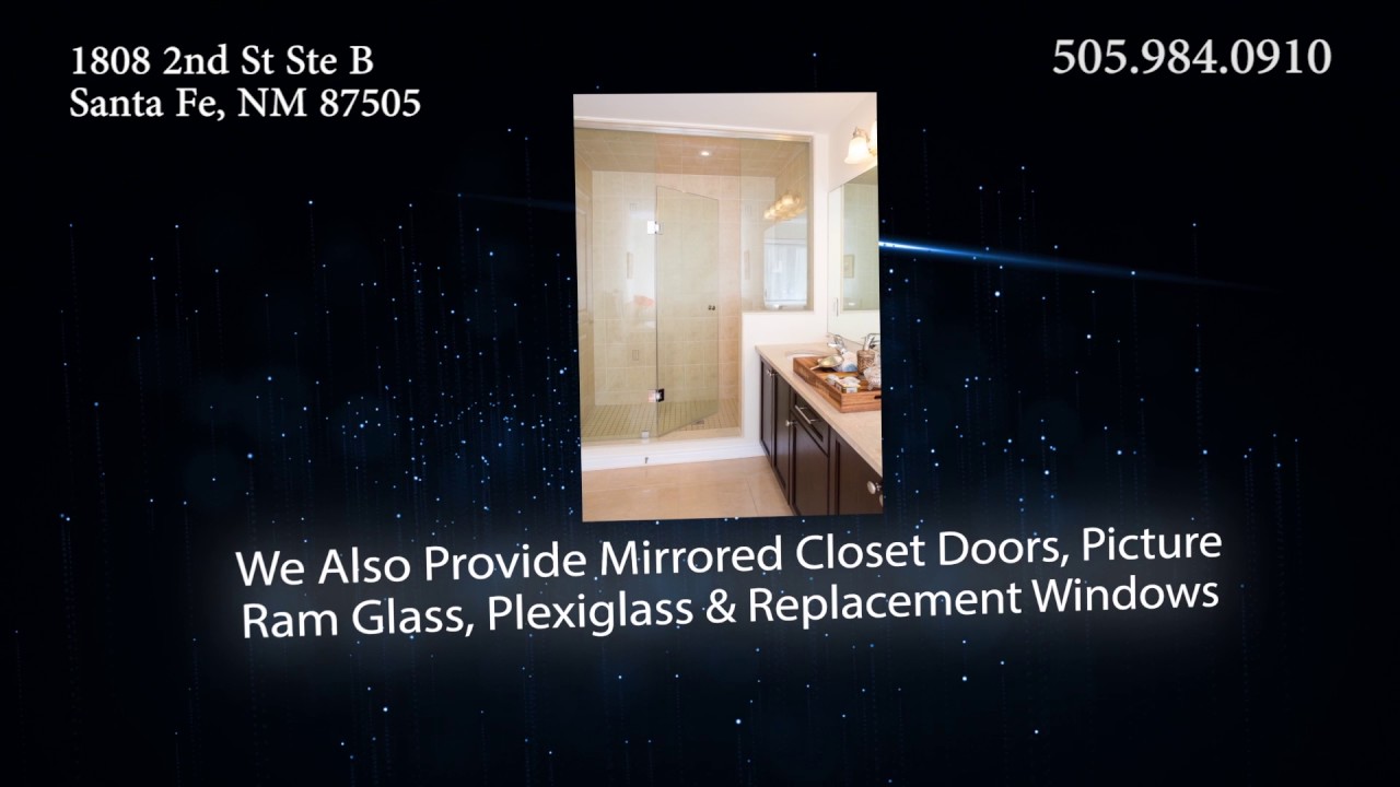 Glass Shop in Santa Fe, NM Santa Fe Glass & Mirror YouTube