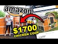 I SPENT $1700 ON AN AMAZON CHICKEN COOP!!! (i'm clucking insane)