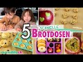 5 Brotdosen 🥯🍎🥒 | Gesunde Kita Snacks | Schnelle Rezepte für Kindergarten & Schule | mamiblock