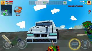 Escaping a zombie apocalypse in block city wars screenshot 5