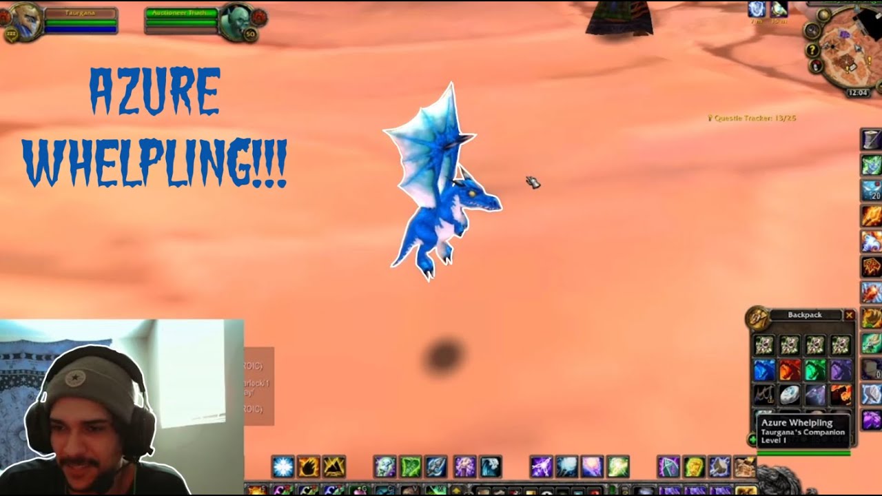 Finally Obtaining the Azure Whelpling | TBC Classic