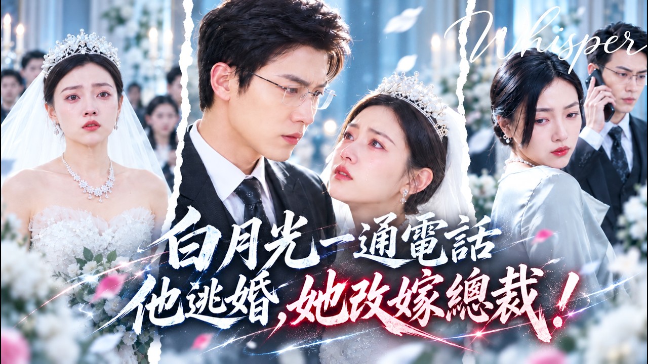 她耗盡7年青春等來婚禮，白月光一通電話他竟丟下新娘當場離開，讓她淪爲全場笑柄！她徹底心死離開，讓他後悔莫及！