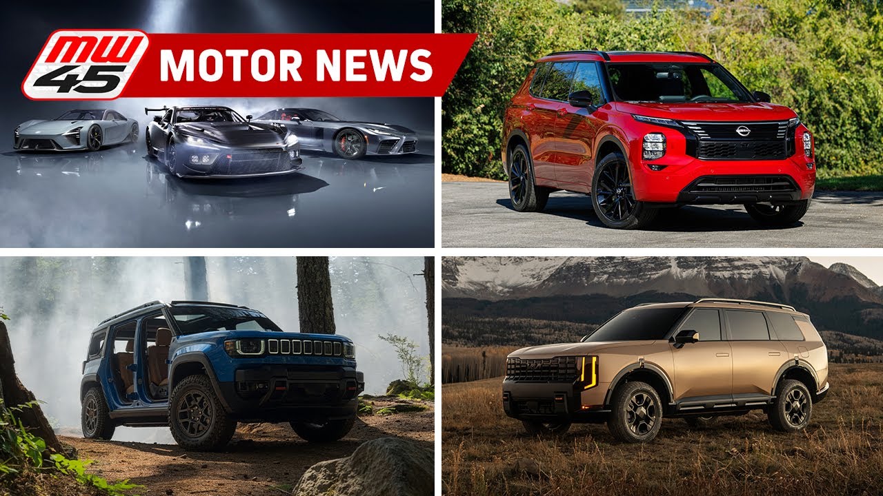 Just Unveiled: Nissan Rogue PHEV, Jeep Recon, Kia Telluride, Toyota GR GT, and Lexus LFA Concept – Video