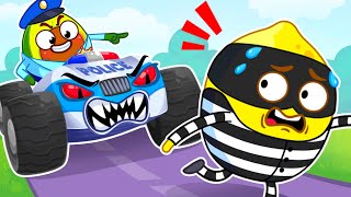 🚔 Yes! Police Monster Truck! 🤩 Rescue Team Find My Toy || Best Cartoon by Pit & Penny Stories 🥑💖