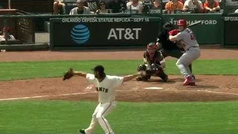 Harrison Bader launches a solo home run