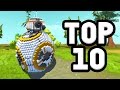 TOP 10 CREATIONS OF 2016! (Scrap Mechanic)