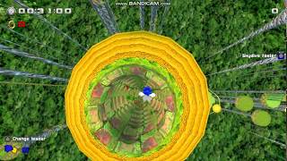 Sonic World R8: Frog Forest Speedrun 2 + Ray (1:36.04) (Former WR)