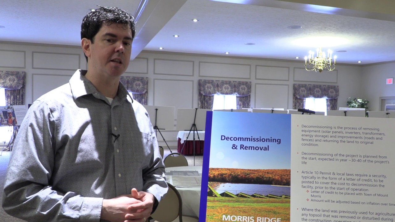 Morris Ridge Solar - Decommissioning Process