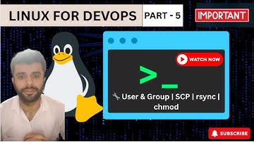 Linux for DevOps Part 5 in Hindi | Users, Groups, Permissions, SCP, rsync | Must-Know Commands