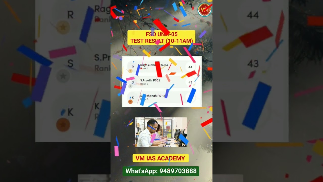 FSO | UNIT-05 Test Result | 11.10.2022