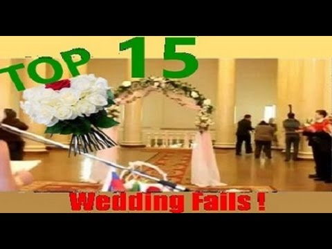 Top 15 wedding fail 2017