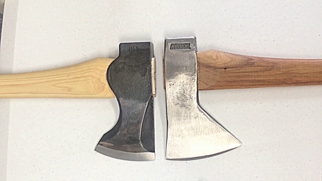 Council Tool Woodcraft Pack Axe vs. Hudson Bay YouTube