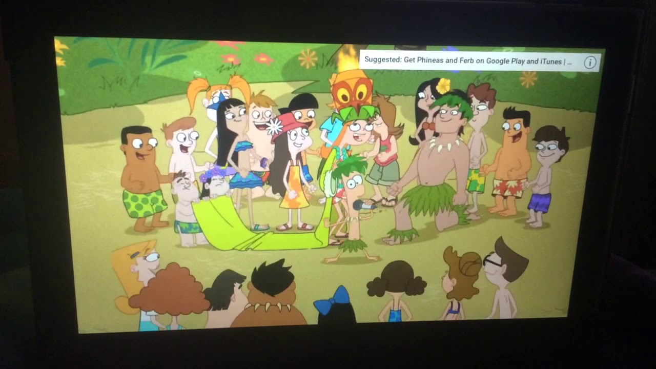 Phineas And Ferb Backyard Beach Song Youtube